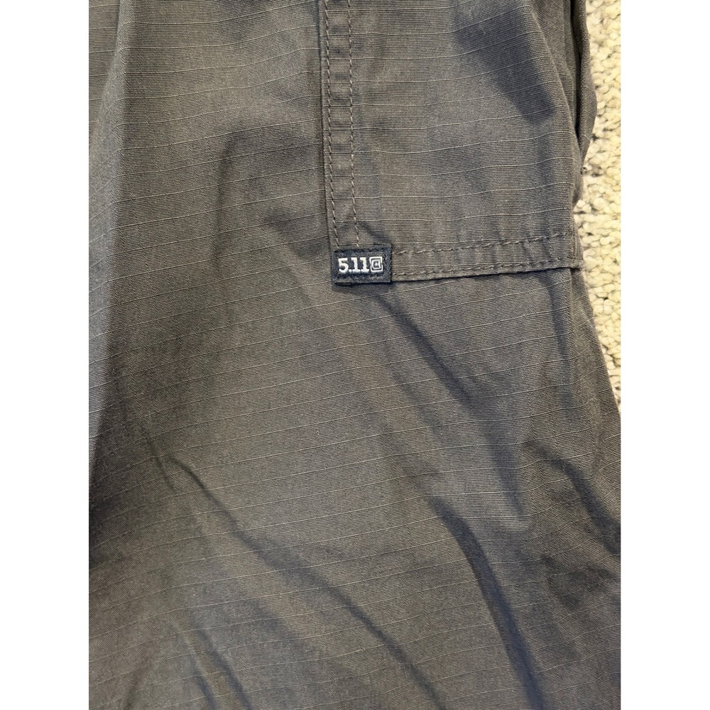 5.11 Tactical Cargo Pants Mens 42x34 Gray Ripstop Tactical Utility Pockets - Picture 8 of 9